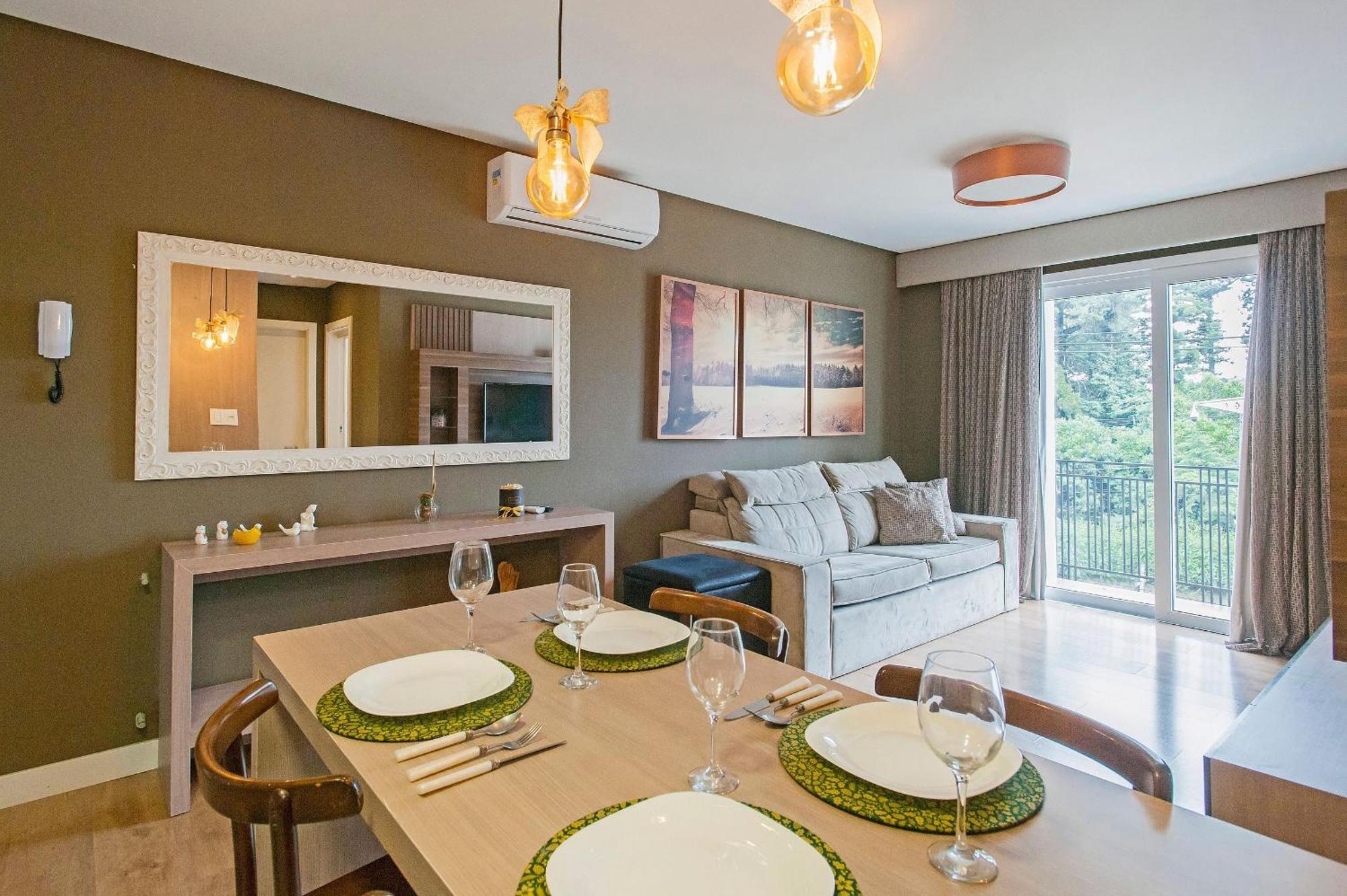 Апартаменты Locar-In Gramado - Loft One Centro I Экстерьер фото